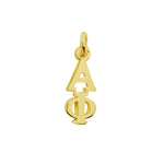 Alpha Phi Sorority Lavalier Neckace Gold Filled