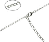 Sorority Bar Necklace Alpha Xi Delta Horizontal Bar Necklace Stainless Steel