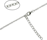 Delta Zeta Sorority Horizontal Bar Necklace Greek Sorority Letters with Adjustable Chain Stainless Steel