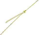 Tri Delta Delta Delta Sorority Horizontal Bar Necklace Greek Sorority Letters with Adjustable Chain