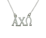 Alpha Chi Omega Greek Sorority Lavalier Necklace Pendant Sorority Floating Necklace