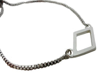 Alpha Delta Pi ADPi Sorority Bracelet Open Diamond Lavalier Bracelet Adjustable Bracelet