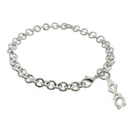 Alpha Chi Omega Rolo Sorority Bracelet with Lobster Clasp - DKGifts.com