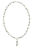 Alpha Chi Omega Stretch Pearl Sorority Necklace Greek Sorority Pearl Necklace