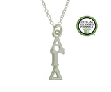 Alpha Gamma Delta Greek Sorority Lavalier Charm Drop Necklace - DKGifts.com