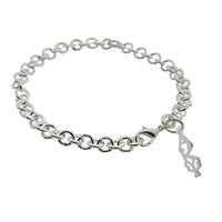 Alpha Kappa Psi Rolo Sorority Bracelet with Lobster Clasp - DKGifts.com