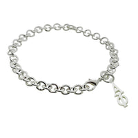 Alpha Phi Rolo Sorority Bracelet with Lobster Clasp - DKGifts.com