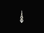 Alpha Phi Sorority Lavalier Necklace Sterling Silver - DKGifts.com