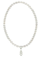 Alpha Phi Stretch Pearl Sorority Necklace Greek Sorority Pearl Necklace