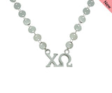 Chi Omega Chi O Sorority Jewelry Choker Floating Sorority Necklace