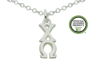 Chi Omega Greek Sorority Lavalier Pendant Necklace - DKGifts.com