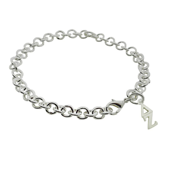 Delta Zeta Rolo Sorority Bracelet with Lobster Clasp - DKGifts.com