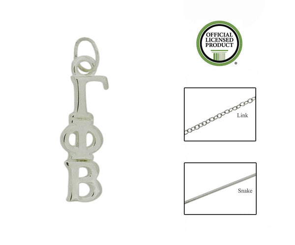 Gamma Phi Beta Greek Sorority Lavalier Pendant Necklace - DKGifts.com