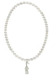 Gamma Phi Beta Stretch Pearl Sorority Necklace Greek Sorority Pearl Necklace