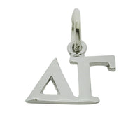 Horizontal Delta Gamma Sorority Lavalier Pendant - DKGifts.com