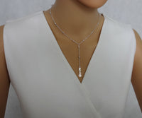Kappa Alpha Theta Beaded Y Sorority Necklace Jewelry