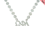 Omega Phi Alpha Sorority Jewelry Choker Floating Sorority Necklace