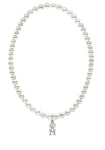 Phi Mu Stretch Pearl Sorority Necklace Greek Sorority Pearl Necklace