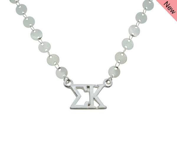 Sigma Kappa Sorority Jewelry Choker Floating Sorority Necklace