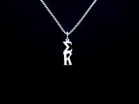 Sigma Kappa Sorority Lavalier Necklace Sterling Silver - DKGifts.com