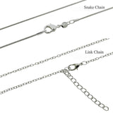 Alpha Gamma Delta Sorority Lavalier Necklace with Pearl - DKGifts.com