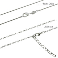 Chi Omega Sorority Lavalier Necklace with Pearl - DKGifts.com