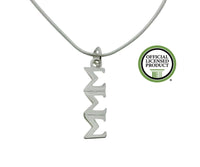 Tri Sigma Sigma Sigma Greek Sorority Lavalier Charm Drop Necklace - DKGifts.com
