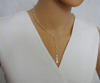 Zeta Tau Alpha Beaded Y Sorority Necklace Jewelry