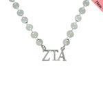 Zeta Tau Alpha Sorority Jewelry Choker Floating Sorority Necklace