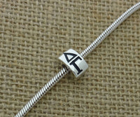 Delta Gamma Sorority Bead Fit Most European Style Charm Bracelet Big Hole Bead