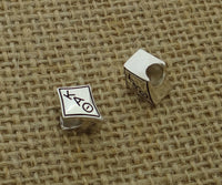 Kappa Alpha Theta Kite Sorority Bead Fit Most European Style Charm Bracelet Big Hole Bead