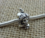 Phi Mu Lion Sorority Bead Fit Most European Style Charm Bracelet Big Hole Bead