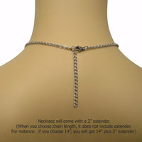 Alpha Phi Sorority Mini Bar Necklaces, Sorority Necklace