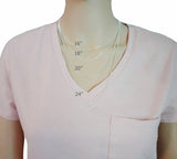 Alpha Phi Sorority Mini Bar Necklaces, Sorority Necklace