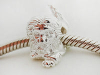 Phi Mu Lion Greek Sorority Bead European Big Hole Bead